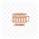 Chubby Glass Tea Cup Icon