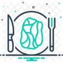Chuck Roast Steak Icon