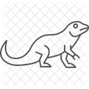 Chuckwalla Reptil Escamoso Icono