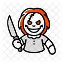 Chucky Doll Knife Icon