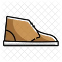 Chukka Boot Shoes Icon