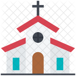 Church Icon Download in Doodle Style