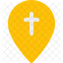 Church Location Christmas Icon