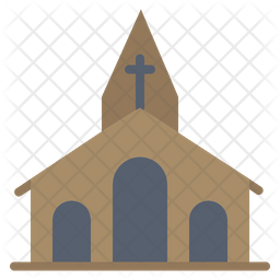 Church Icon Download in Flat Style