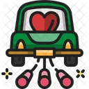 Car Honeymoon Vehicle Icon