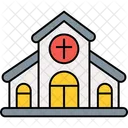 Church Building Religion Icon