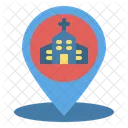 Church Location Map Icon