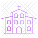 Church Building Religion Icon