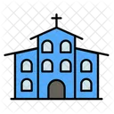 Church Building Religion Icon