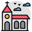 Church Catholic Building Religious Building Icon