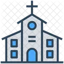 Christmas Church Chapel Icon