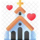 Church Building Religion Icon