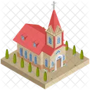 Building Church Religious Icon