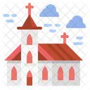 Church Christian Wedding Icon