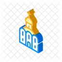 Church Building Isometric Icon
