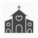 Church Building Religion Icon
