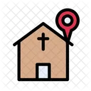 Church Location Map Icon