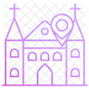 Church Building Religion Icon