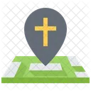 Church Pin Location Icon