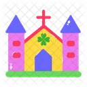 Chapel Church Christian Temple Icon