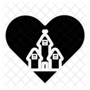 Love Home Heart Valentine Icon