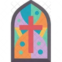 교회 창문  아이콘