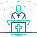 Churchman Clergyman Priest Icon