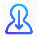 Churn Rate Customer Loss Retention Icon