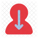 Churn Rate Customer Loss Retention Icon
