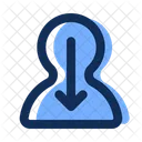 Churn Rate Customer Loss Retention Icon