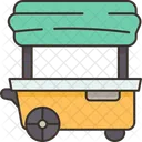 Churro Cart Snack Icon