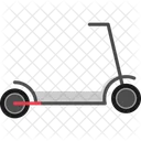 Chute Kickboard Scooter Ícone