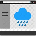 Chuva Precipitacao Chuva Ícone