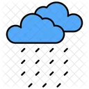 Chuva Tempo Nuvem Ícone