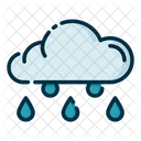 Chuva Estacao Chuvosa Tempo Chuvoso Ícone