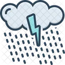 Chuva Gota Gota De Chuva Ícone
