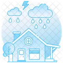 Chuva Tempestade Tempo Chuvoso Icon