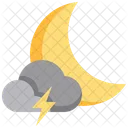 Chuva Trovao Clima Ícone