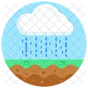 Tempo Chuvoso Nuvem Chuvosa Precipitacao Icon