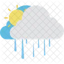 Ensolarado Chuva Tempestade Ícone