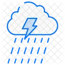 Chuva pesada  Ícone