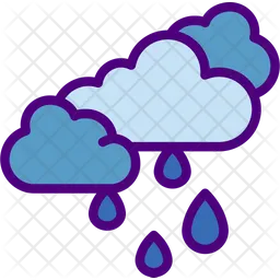 Chuva pesada  Ícone