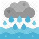 Chuva pesada  Ícone