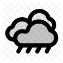 Chuva Forte Chuva Nuvem Ícone