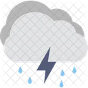 Tempestade de chuva  Ícone