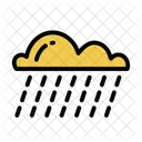 Chuvoso Tempo Chuva Ícone
