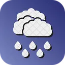 Chuvoso Tempo Chuva Ícone