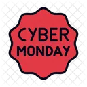 Cyber Monday Comercio Y Compras Promocion Icono