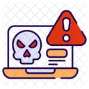 Ataque cibernético  Icono