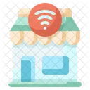 Internet Cafeteria Wifi Icono